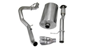 Chevrolet Suburban 1500 Performance Exhaust - CORSA Performance - Sport Cat Back - Polished - `07-`08